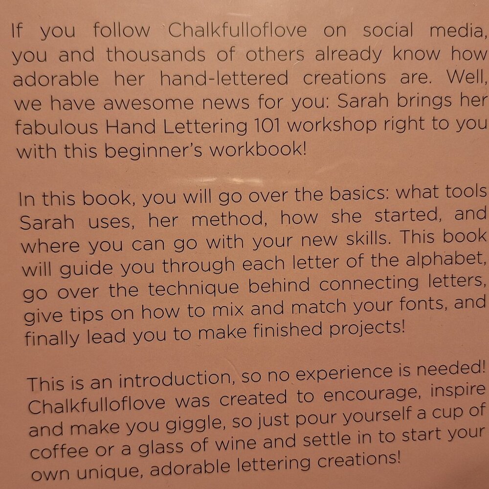 Hand Lettering 101 - Picture 2 of 3